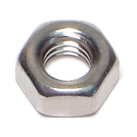 Midwest Fastener Hex Nut, M6-1.00, Stainless Steel, Not Graded, 100 PK 55120